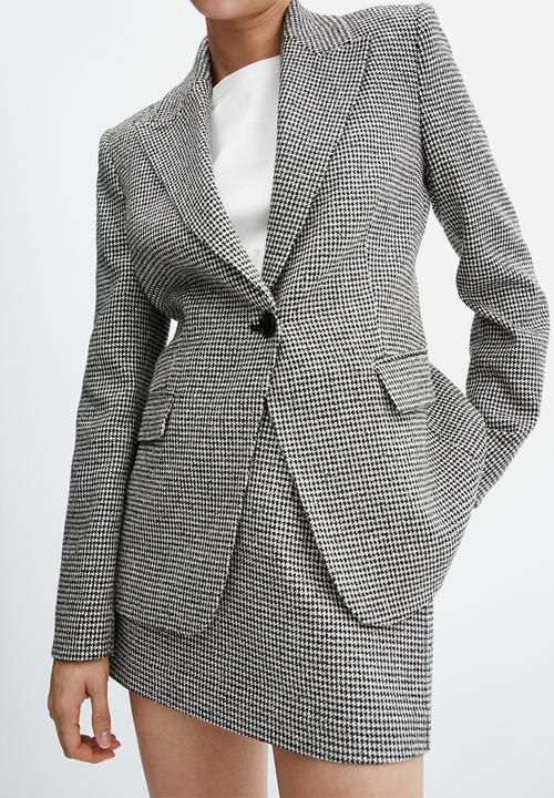 MANGO - Blazer eva - black