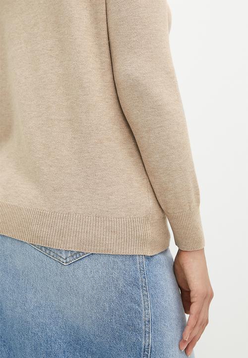 dailyfriday - Poloneck - light brown