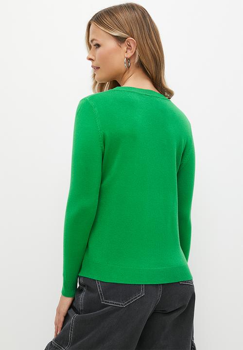 dailyfriday - Crew neck pullover - green