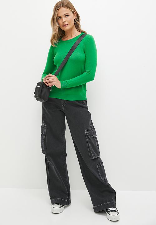 dailyfriday - Crew neck pullover - green
