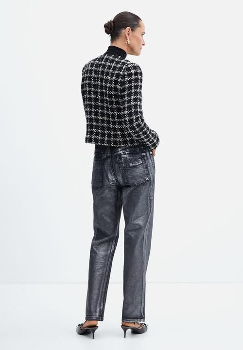 MANGO - Jacket Fabio - Black
