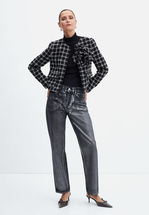 MANGO - Jacket Fabio - Black