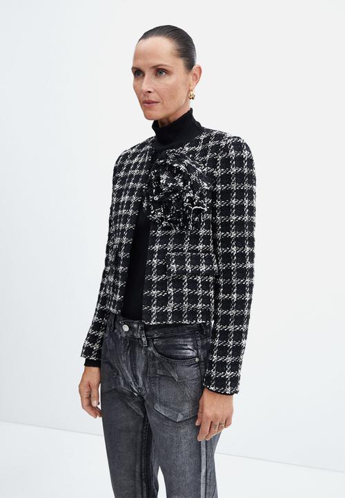 MANGO - Jacket Fabio - Black