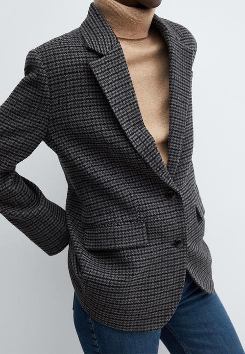 MANGO - Blazer lena - grey
