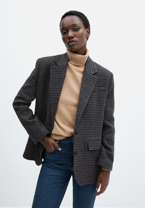 MANGO - Blazer lena - grey