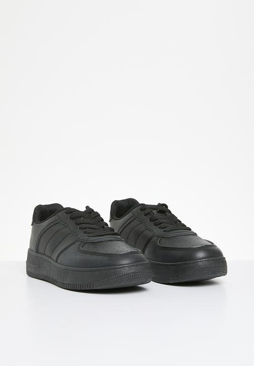 Pop Candy - Lace up sneakers - black