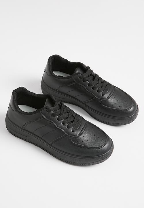 Pop Candy - Lace up sneakers - black