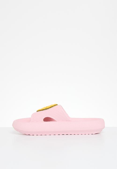 Pop Candy - Smiley face slides - pink