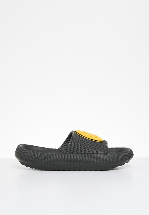 Pop Candy - Smiley face slides - black