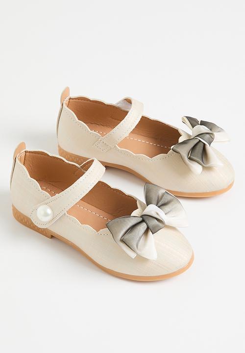 Pop Candy - Bowknot maryjanes - beige