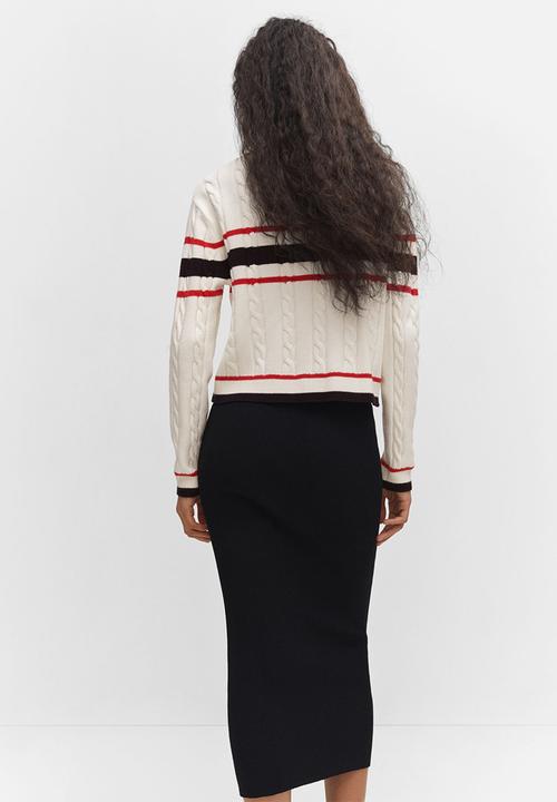 MANGO - Sweater universe - light beige