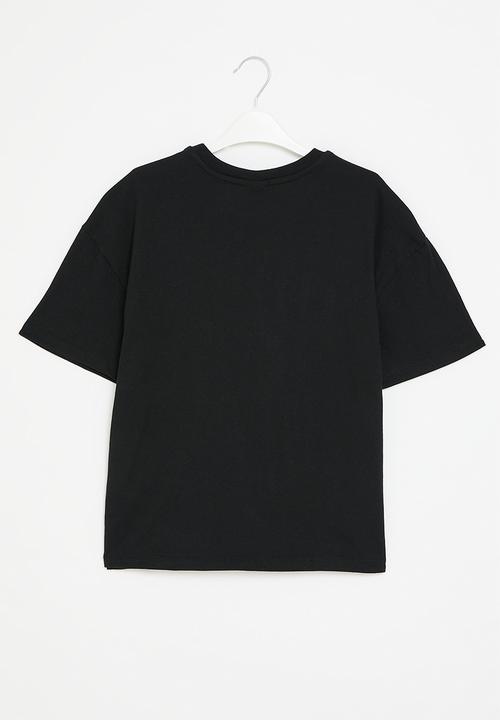 Rebel Republic - Printed tee - black.