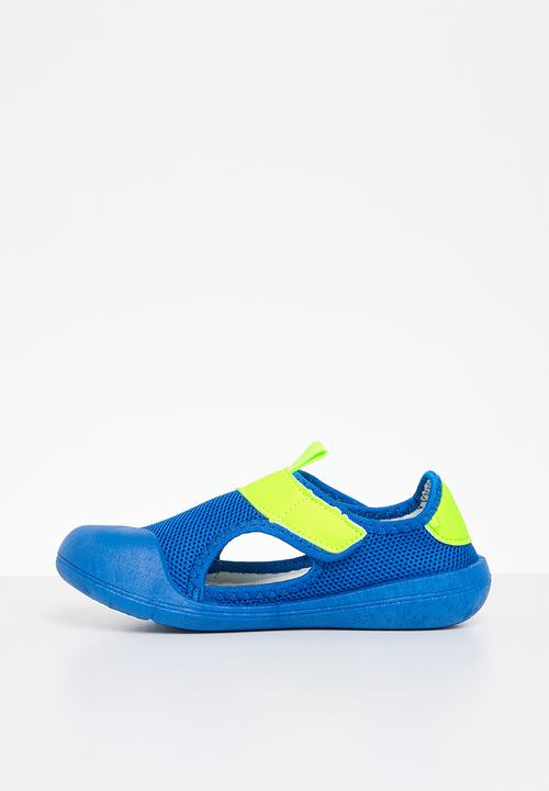 Pop Candy - Cut out mesh shoes - blue