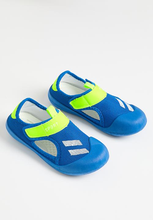 Pop Candy - Cut out mesh shoes - blue