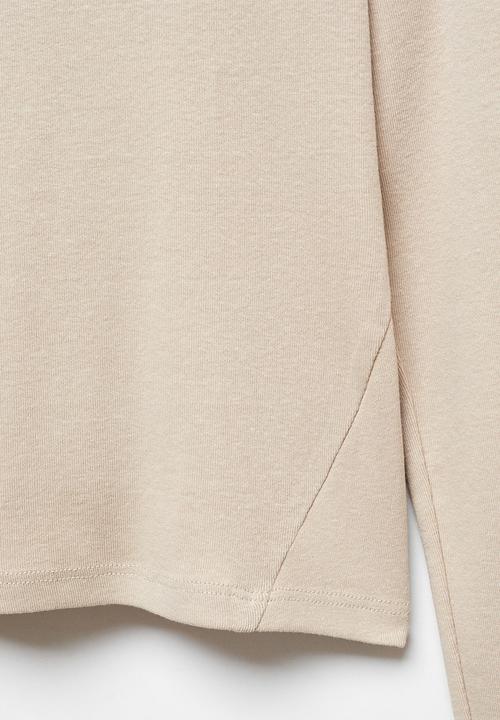 MANGO - T-Shirt Austin - Light/Pastel Gray