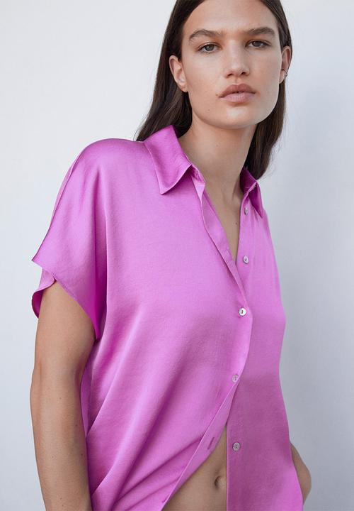 MANGO - Shirt Sason - Pink
