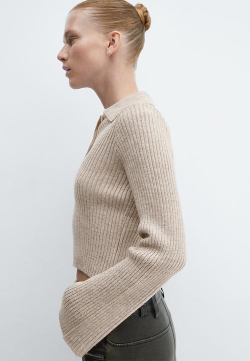 MANGO - Sweater hannah - light pastel beige