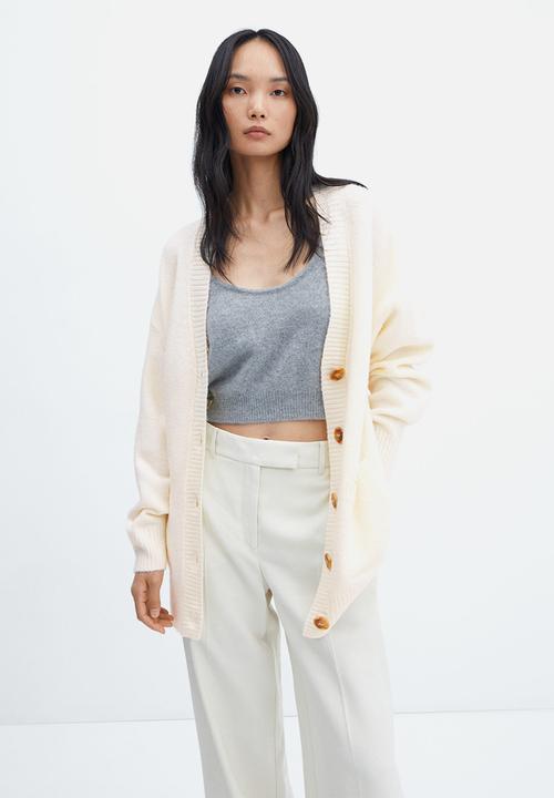 MANGO - Cardigan taldora - light beige