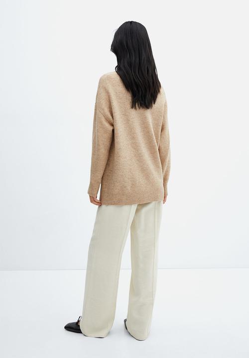 MANGO - Plus Cardigan taldora - beige