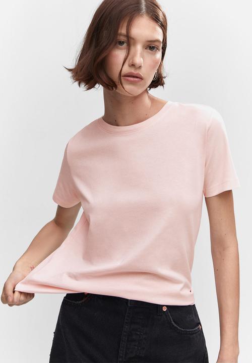 MANGO - T-Shirt chalaca - light/pastel pink