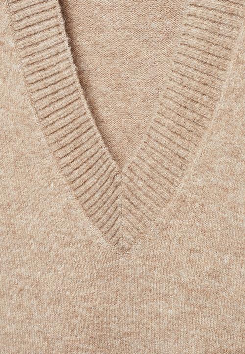 MANGO - Sweater taldorav - beige