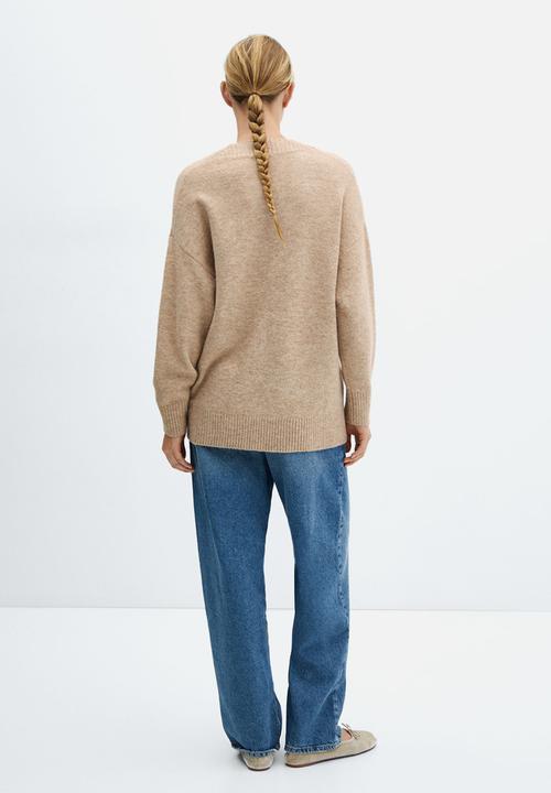 MANGO - Sweater taldorav - beige