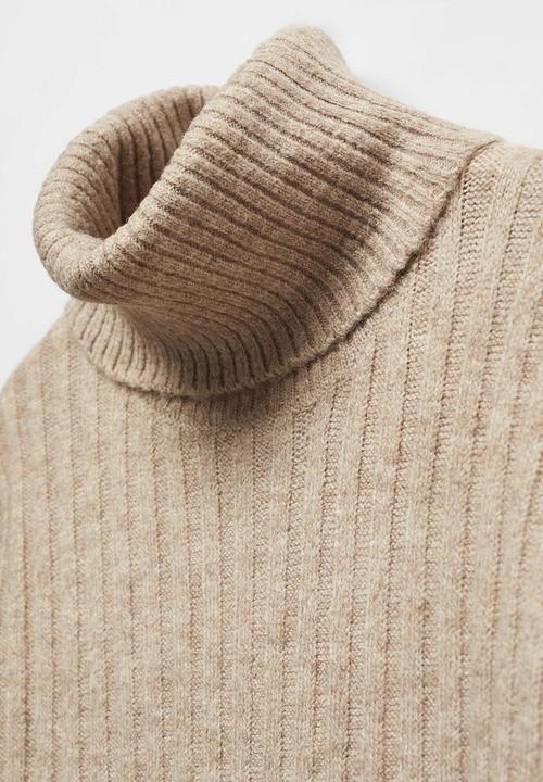 MANGO - Plus dress taldorin - beige