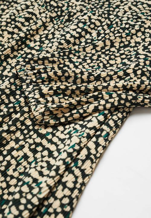 MANGO - Plus dress linus - green