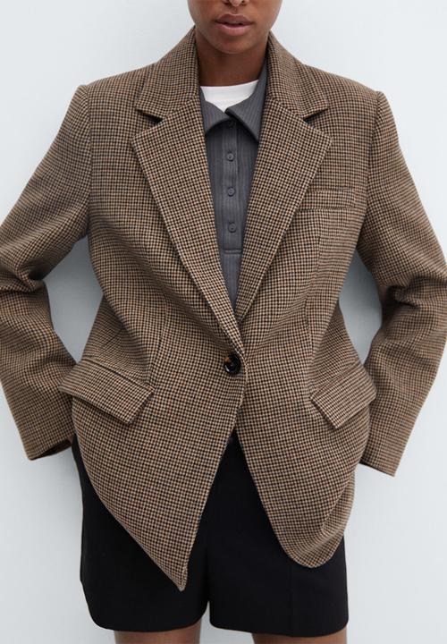 MANGO - Blazer olimpia - brown
