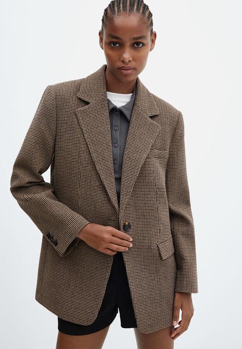 MANGO - Blazer olimpia - brown