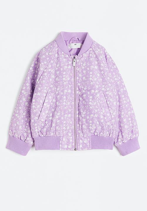 H&M - Bomber jacket - purple