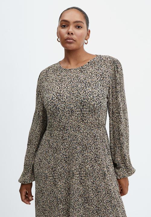 MANGO - Plus dress linus - black