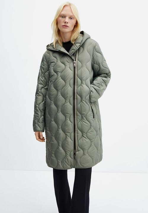 MANGO - Anorak gamba - medium blue