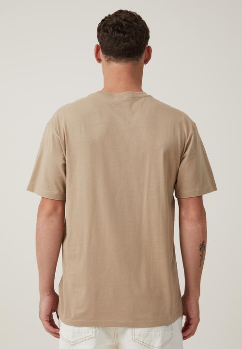 Cotton On - Easy T-shirt - gravel stone/legacy supply