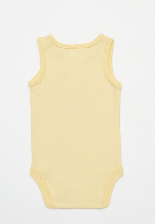 Pop Candy - 3 Pack sleeveless bodyvestst - multi