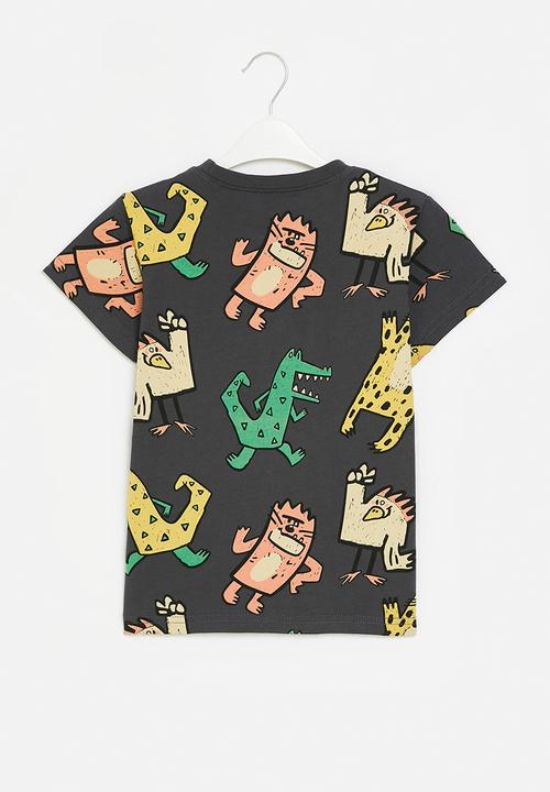 Pop Candy - Printed tee - black