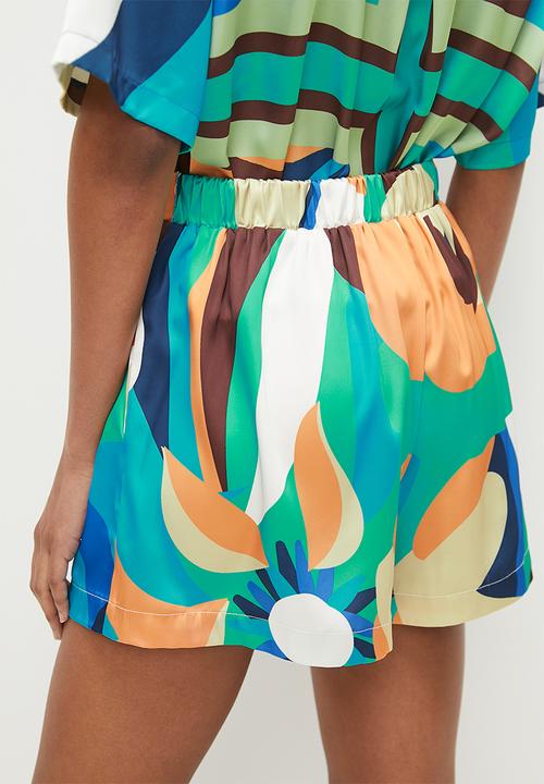 Superbalist - Co-ord printed walk shorts - multi