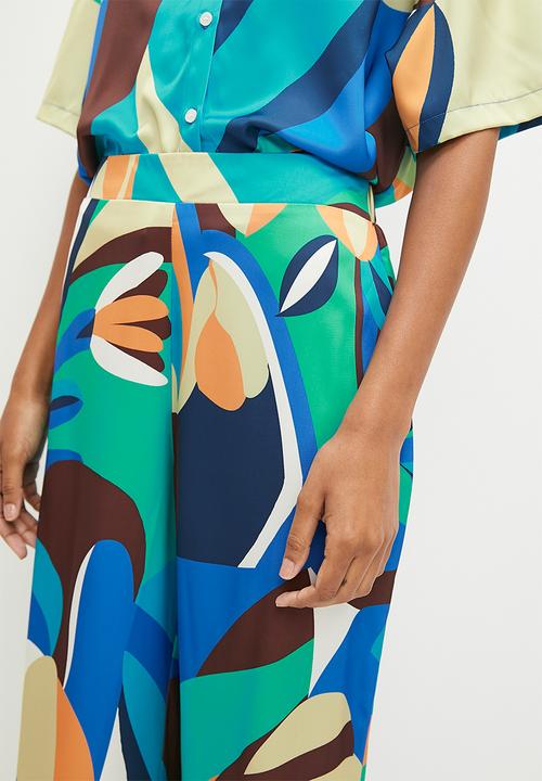 Superbalist - Co-ord printed wide leg - multi