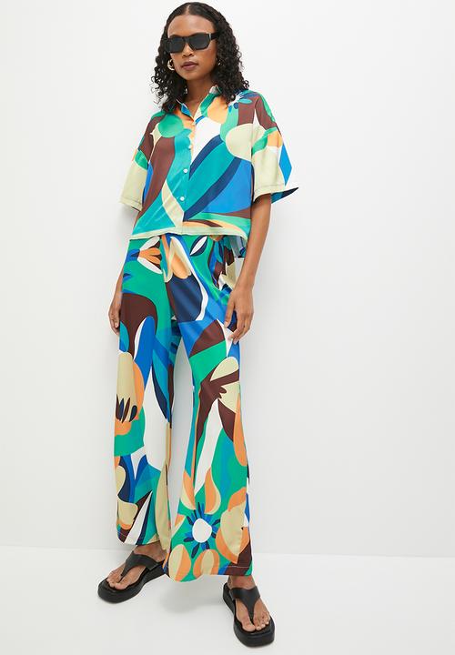 Superbalist - Co-ord printed wide leg - multi