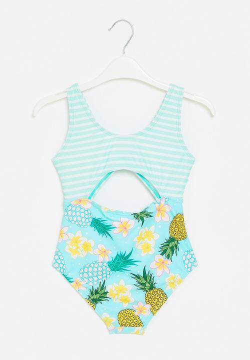 Pop Candy - Girls swimsuit - blue
