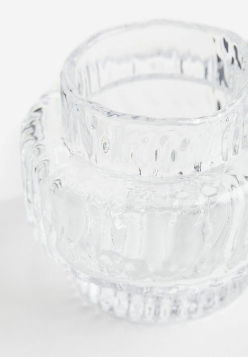 H&M - Small glass vase - transparent
