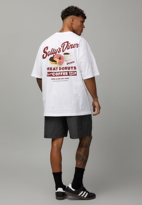 Factorie - Half Half Street Short - Black/window Check
