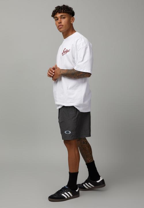 Factorie - Half Half Street Short - Black/window Check