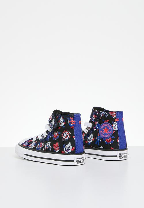 Converse - Chuck taylor all star 1v - black/blue flame/white
