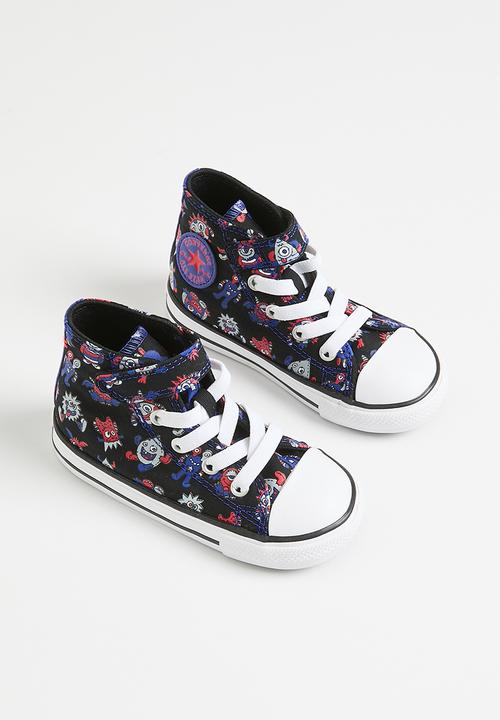 Converse - Chuck taylor all star 1v - black/blue flame/white