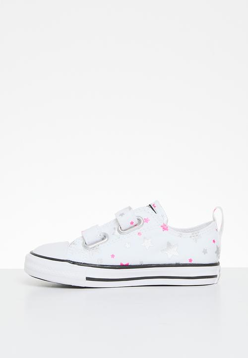 Converse - Chuck taylor all star 2v - white/prime pink/white