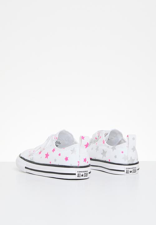Converse - Chuck taylor all star 2v - white/prime pink/white