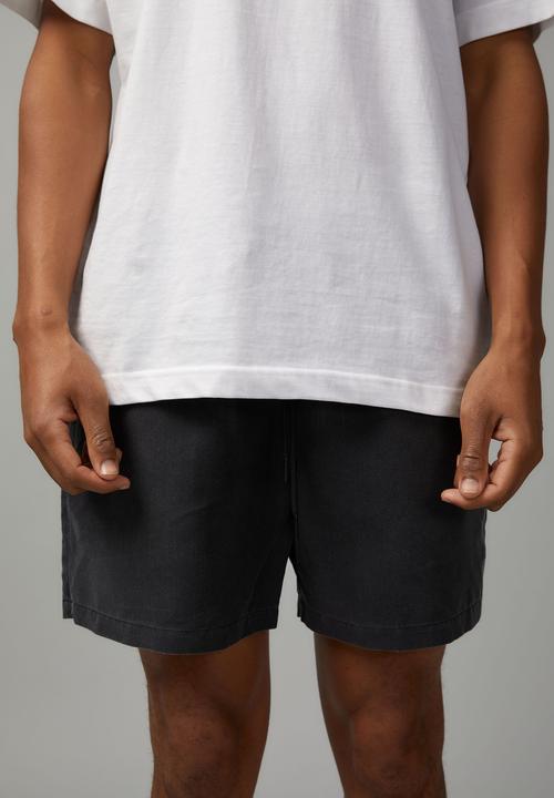 Factorie - The Beach Short - Washed Black