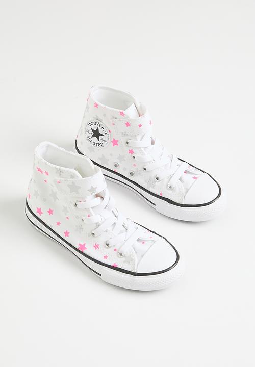 Converse - Chuck taylor all star 1v - white/prime pink/white