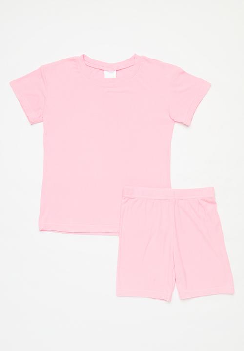 Pop Candy - Tee & short set - pink